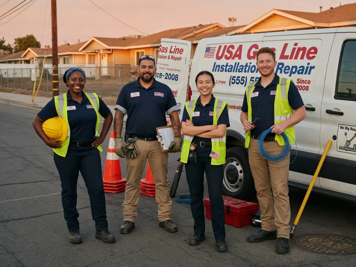 Gas Line Installation company in Bedford, TX
